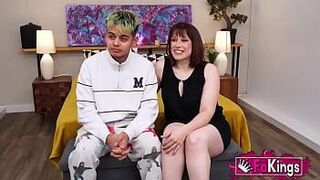 Sexy mommy Lucia Bianco keeps having hot sex with young amateur dudes! porn video