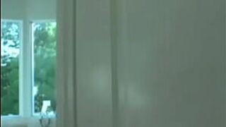 Sexy blonde housewife undressing for you porn video