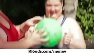 Sexy girls fucking for money 32 porn video